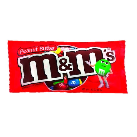 M&Ms M&M's Peanut Butter Chocolate Candies 1.63 oz 100667